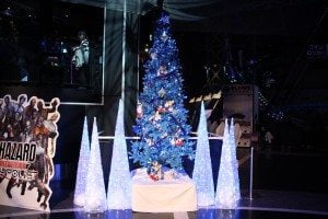 Μπλε Χριστουγεννιάτικο δέντρο