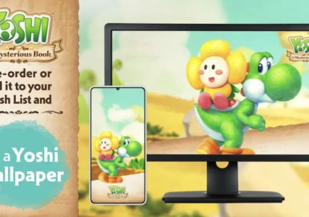Yoshi and the Mysterious Book: Δωρεάν wallpaper για προπαραγγελίες