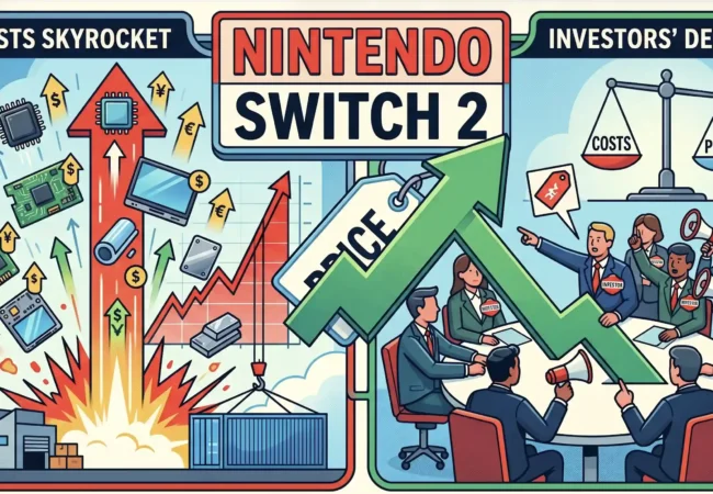 Καθοδική πορεία για τη μετοχή της Nintendo παρά τις πωλήσεις Switch 2