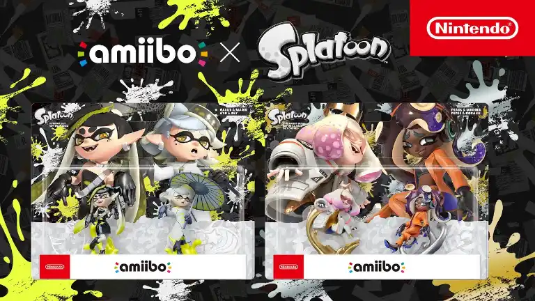 Διαθέσιμα 4 νέα amiibo με τις Squid Sisters