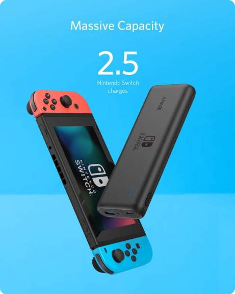 Διαθέσιμα τα power bank της Anker για το Switch