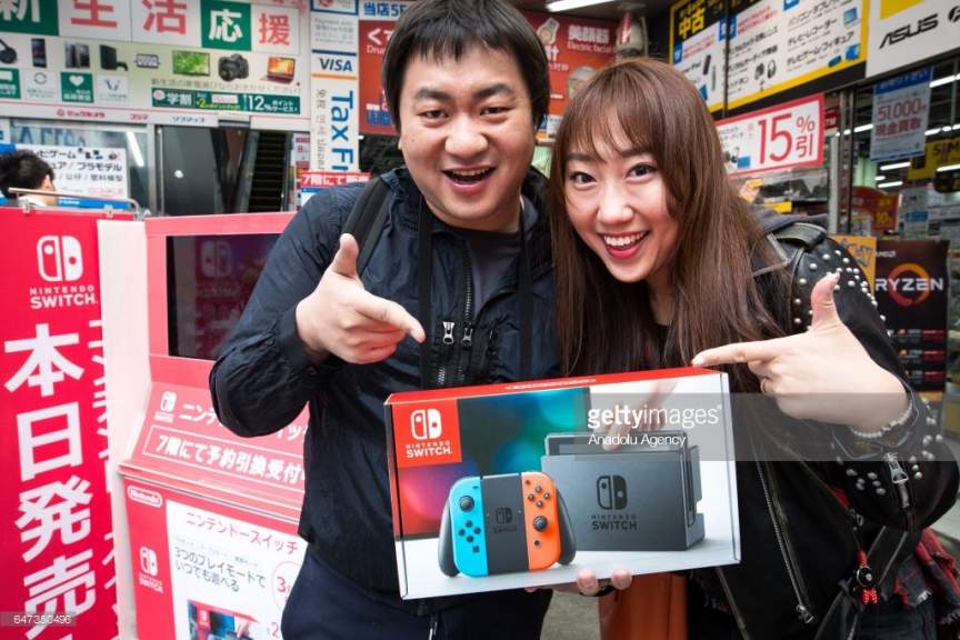 4.500.000 Switch στην Ιαπωνία