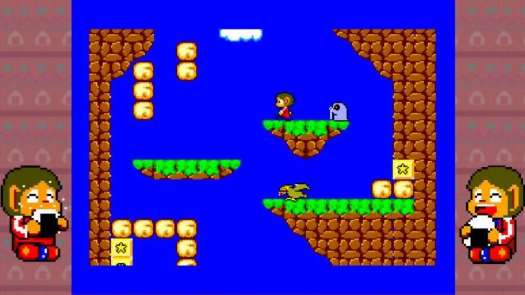 Gameplay footage από το SEGA AGES: Alex Kidd in Miracle World