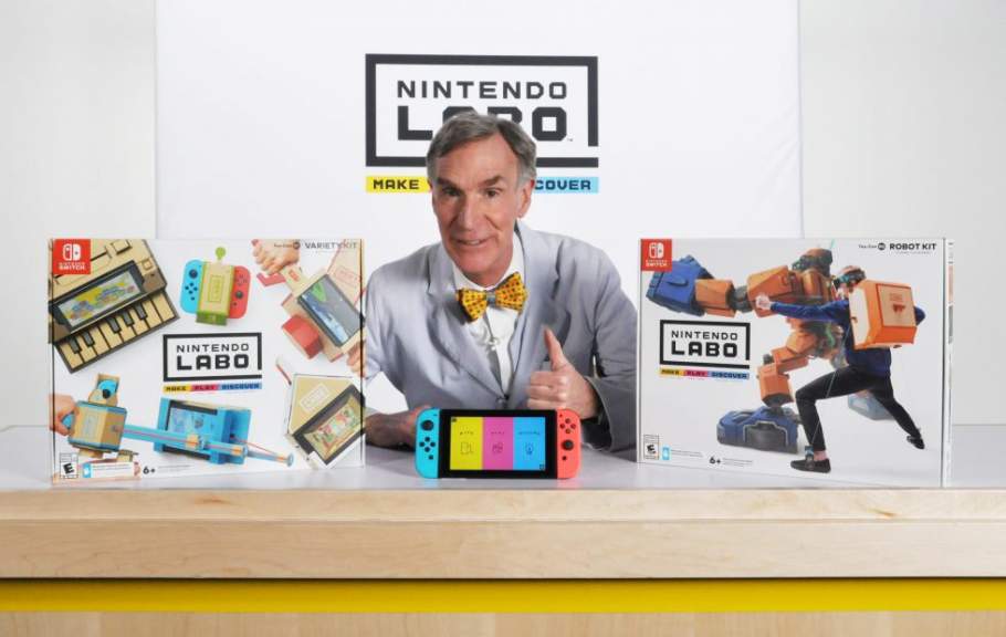 Ο  Bill Nye μας εξηγεί πως δουλεύει το Labo!