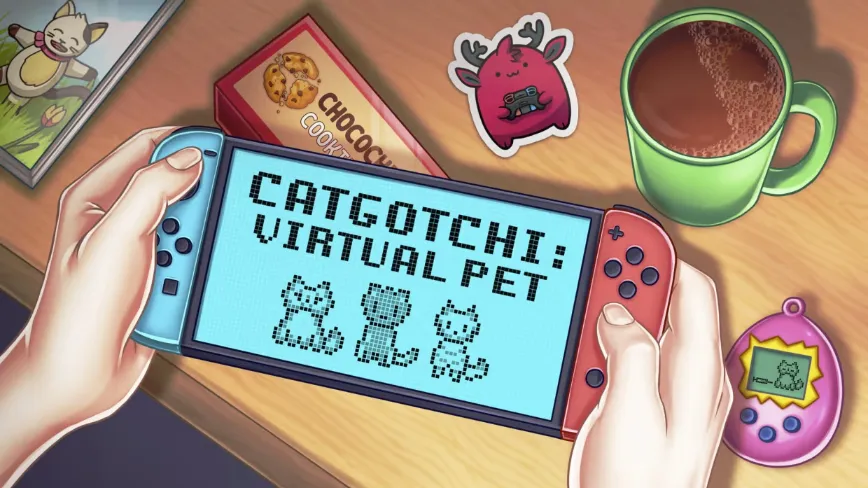 Σε 2 ημέρες το Catgotchi: Virtual Pet έρχεται στο Switch