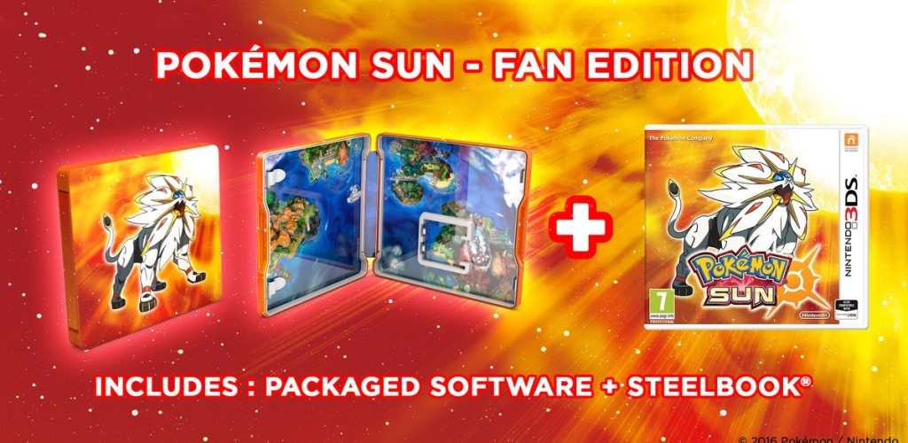 Συλλεκτικό 3DS και Fan Editions των Pokémon Sun και Moon