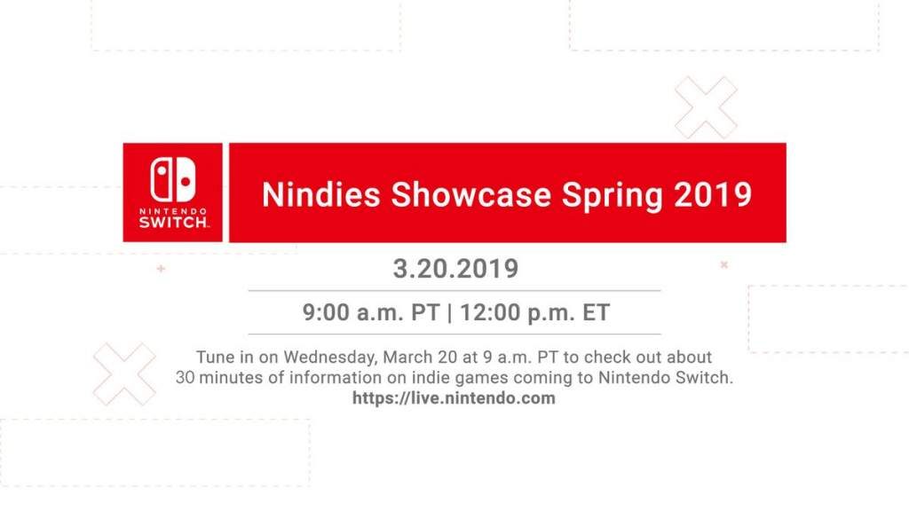 [Έκτακτο] Nindies Showcase Spring στις 20/3/19!