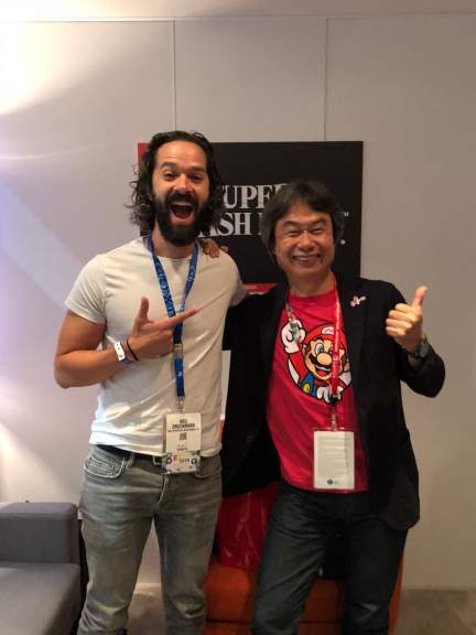 Ο Neil Druckmann της Naughty Dog συναντήθηκε με τον Shigeru Miyamoto στην E3!