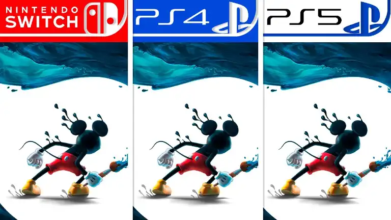 Συγκριτικό video για το Disney Epic Mickey: Rebrushed ανάμεσα σε PS4/PS5/Switch