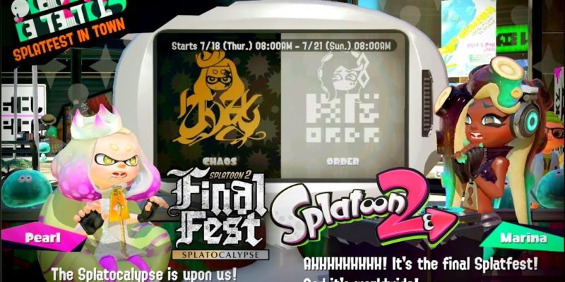 Εσείς συμμετέχετε στο ΤΕΛΕΥΤΑΙΟ Splatfest;