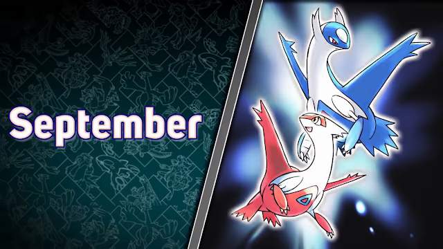 Latios και Latias τα Legendary Pokémon του Σεπτεμβρίου