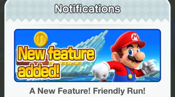 Friendly Run mode στο Super Mario Run