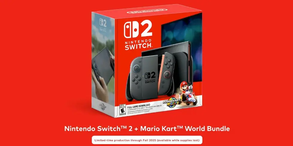 Σημαντική ανακοίνωση: Η Nintendo περιορίζει τον αριθμό των «εκπτωτικών» Switch 2 Mario Kart World bundles