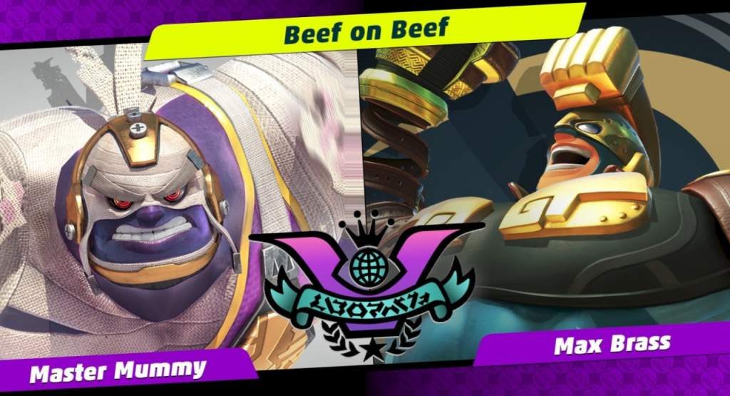 Master Mummy Vs Max Brass στο νεό ARMS Party Crash!