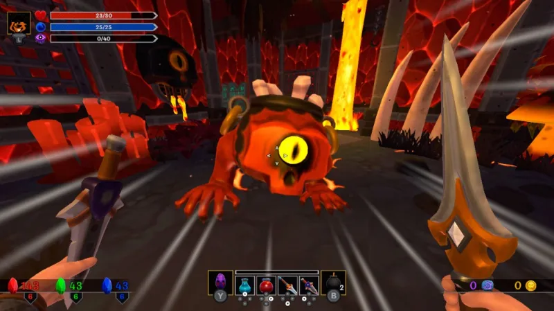 Video gameplay από το One More Dungeon 2