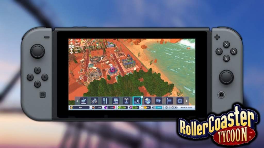 Το RollerCoaster Tycoon Adventures κυκλοφορεί στο Nintendo Switch