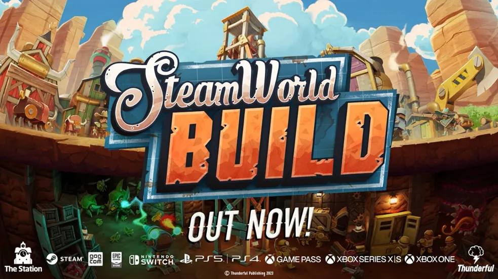 Launch trailer για το SteamWorld Build launch trailer