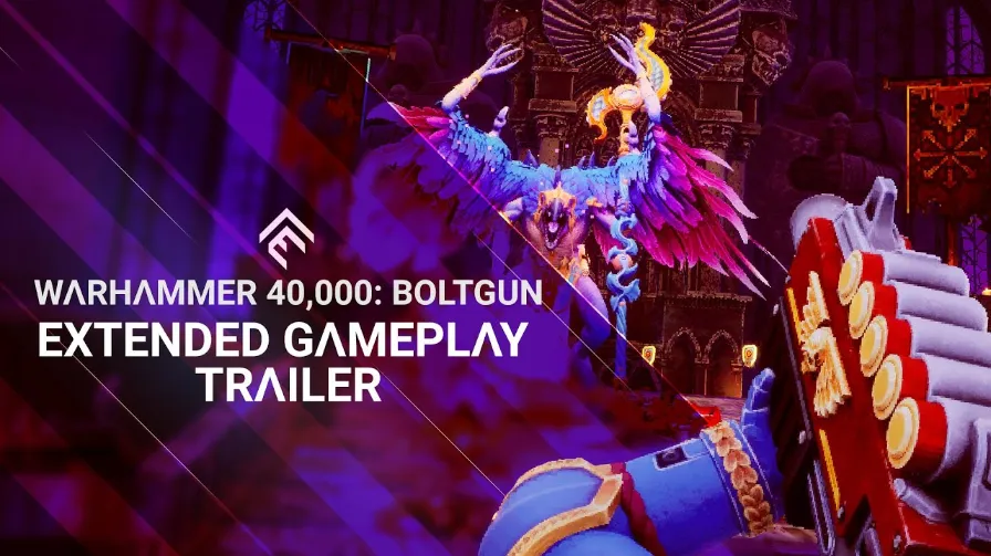 Extended gameplay trailer για το Warhammer 40,000: Boltgun