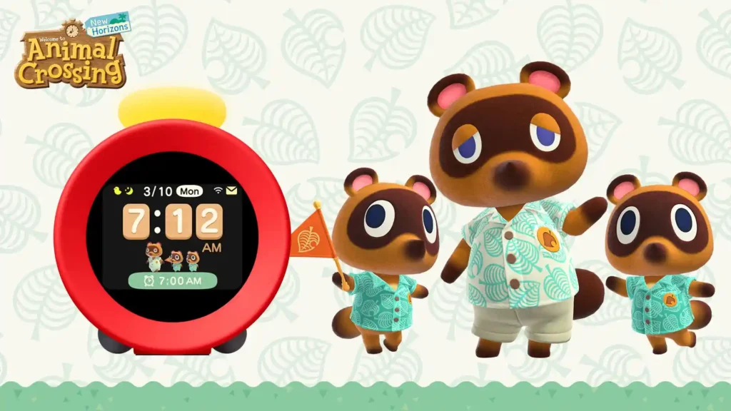Νέο θέμα animal crossing στο Nintendo Alarmo για ξυπνητήρια με στυλ