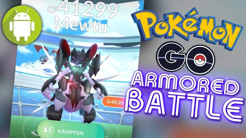Δείτε μάχη με τον Armored Mewtwo στο Pokemon GO