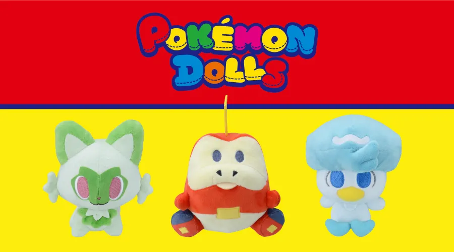 Νέες προσθήκες στη σειρά ‘Pokémon Dolls’ λούτρινων