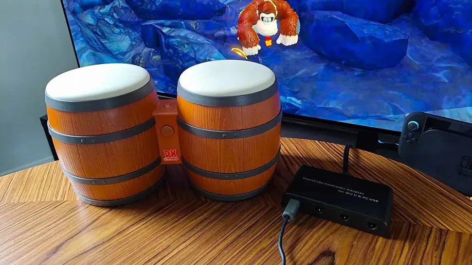 Παίκτης κατάφερε να παίξει το Donkey Kong Bananza με τα θρυλικά bongos του GameCube
