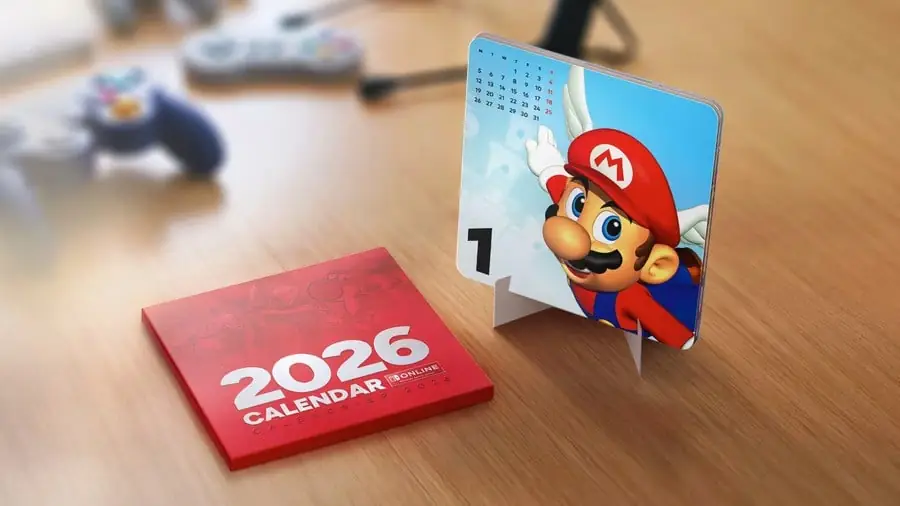 Η Nintendo λανσάρει ημερολόγια 2026 με ένα αποκλειστικά για συνδρομητές NSO Η Nintendo λανσάρει ημερολόγια 2026 με ένα αποκλειστικά για συνδρομητές NSO