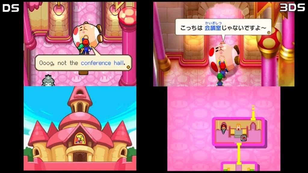 Συγκριτικό βίντεο ανάμεσα σε DS και 3DS για το Mario & Luigi: Bowser’s Inside Story