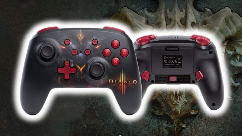 Diablo III themed ασύρματο Switch χειριστήριο!