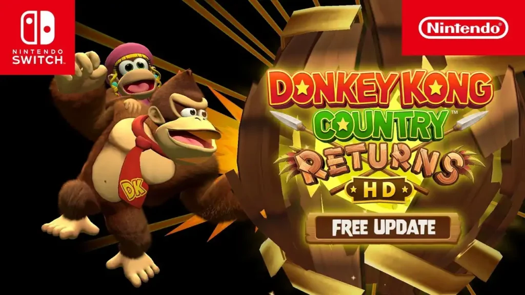Donkey Kong Country Returns HD: Δωρεάν ενημέρωση για Switch 2 και η Dixie Kong επιστρέφει