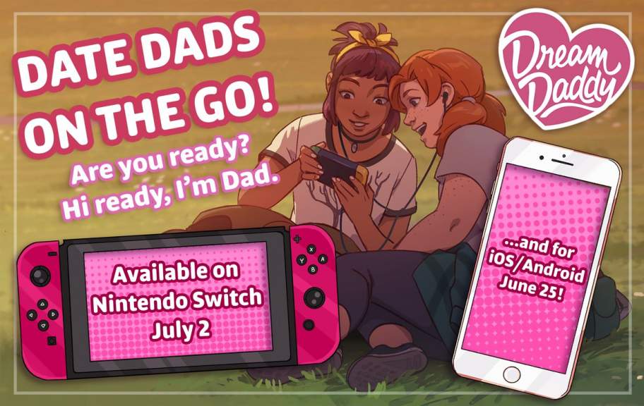 Στις 2 Ιουλίου το Dream Daddy στο Switch