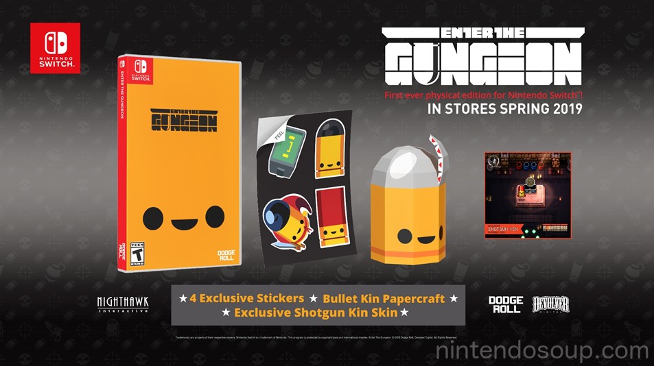 1.000.000 πωλήσεις το Enter the Gungeon στο Switch