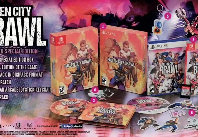 To Fallen City Brawl έρχεται σε φυσική έκδοση για Nintendo Switch