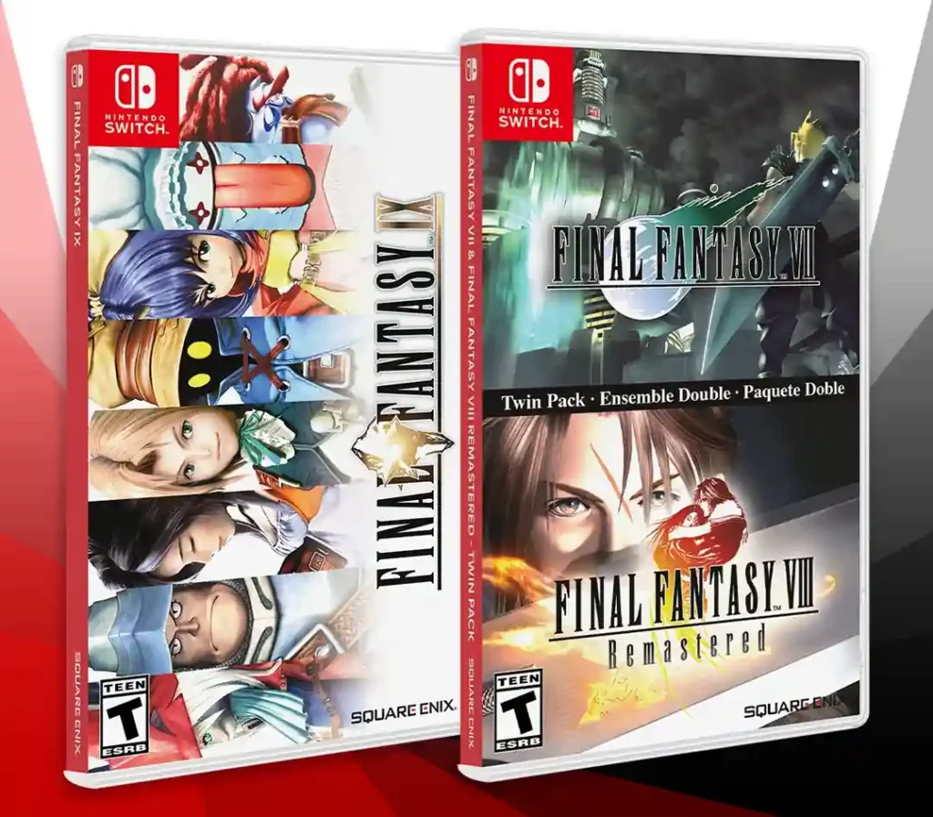 Έρχονται επίσημα οι φυσικές εκδόσεις των Final Fantasy VII/VIII Remastered και IX για Switch στη Βόρεια Αμερική