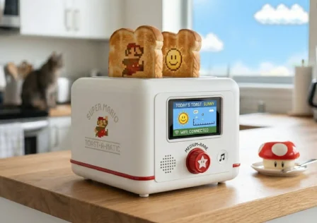 Μετά το Alarmo, η Nintendo κατοχυρώνει πατέντα για “Έξυπνη Φρυγανιέρα” που τυπώνει τον Mario στο πρωινό σας!