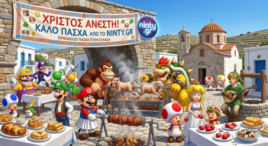 Καλό Πάσχα από το Ninty.gr: Αρνιά, Κόκκινα Αυγά και… Joy-Cons! Καλό Πάσχα από το Ninty.gr: Αρνιά, Κόκκινα Αυγά και… Joy-Cons!