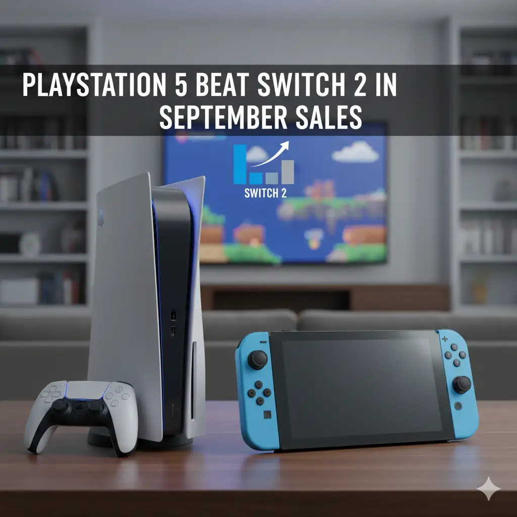 Η Sony νίκησε τη Nintendo στις πωλήσεις κονσολών το Σεπτέμβριο – το PS5 ξεπέρασε το Switch 2
