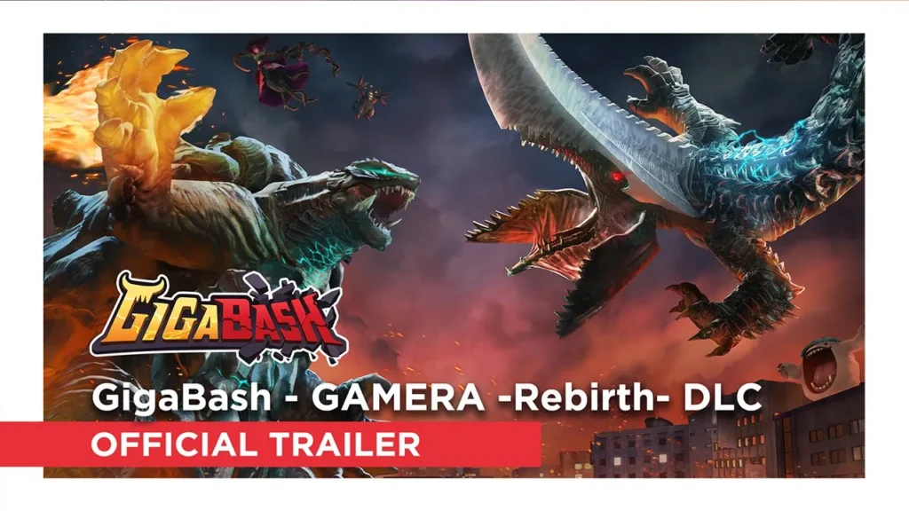 Το GigaBash υποδέχεται τον Gamera και τον Guiron σε νέο DLC