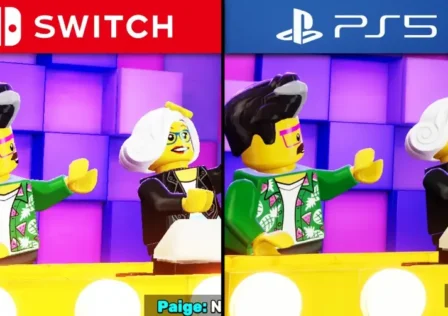 How Much Better Does LEGO Party Look on PS5 vs Switch？ ｜ Graphics Comparison [tGhg3w8GDLg]