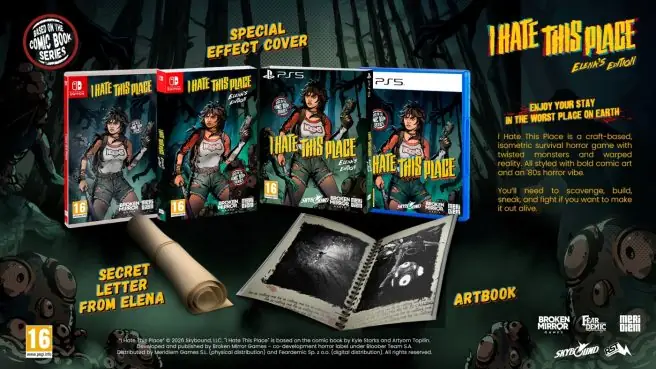 Το I Hate This Place έρχεται σε φυσική έκδοση για Switch με ειδικό art book και μυστική επιστολή Το I Hate This Place έρχεται σε φυσική έκδοση για Switch με ειδικό art book και μυστική επιστολή
