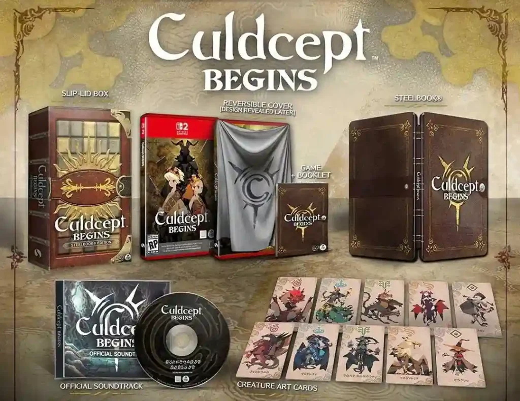 Το Culdcept Begins έρχεται σε Nintendo Switch 2 και Switch – Άνοιξαν οι προπαραγγελίες! Το Culdcept Begins έρχεται σε Nintendo Switch 2 και Switch – Άνοιξαν οι προπαραγγελίες!