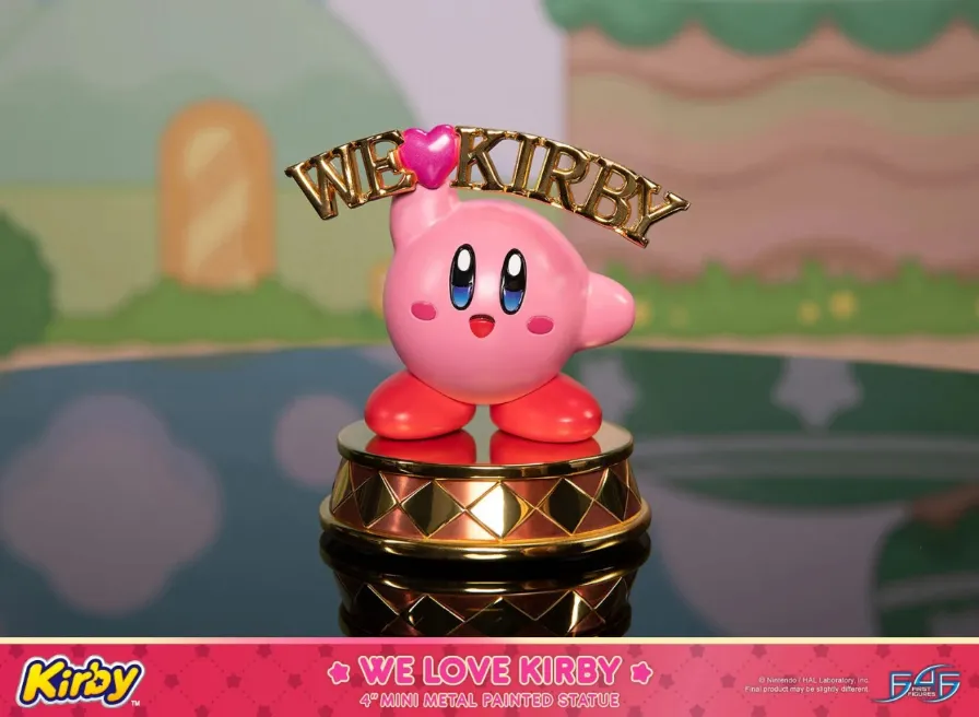 Η First 4 Figures μας αποκαλύπτει το νέο Kirby Mini Metal αγαλματίδιο