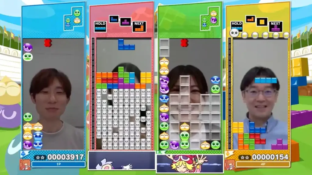 Puyo Puyo Tetris 2S: Video και κάμερα στο Switch 2 σε δράση