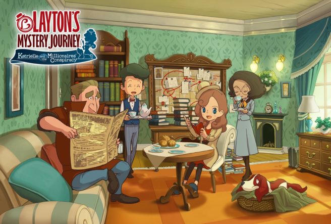 Υποδεχτείτε το Layton’s Mystery Journey: Katrielle and the Millionaires’ Conspiracy DX στο Switch!