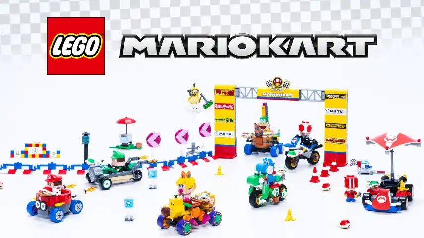 Τα LEGO Mario Kart σετ θα κυκλοφορήσουν την 1η Ιανουαρίου 2025