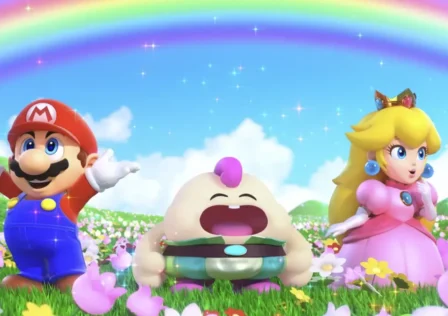 mario-mallow-and-princess-peach-sat-in-a-field-under-a-rainbow