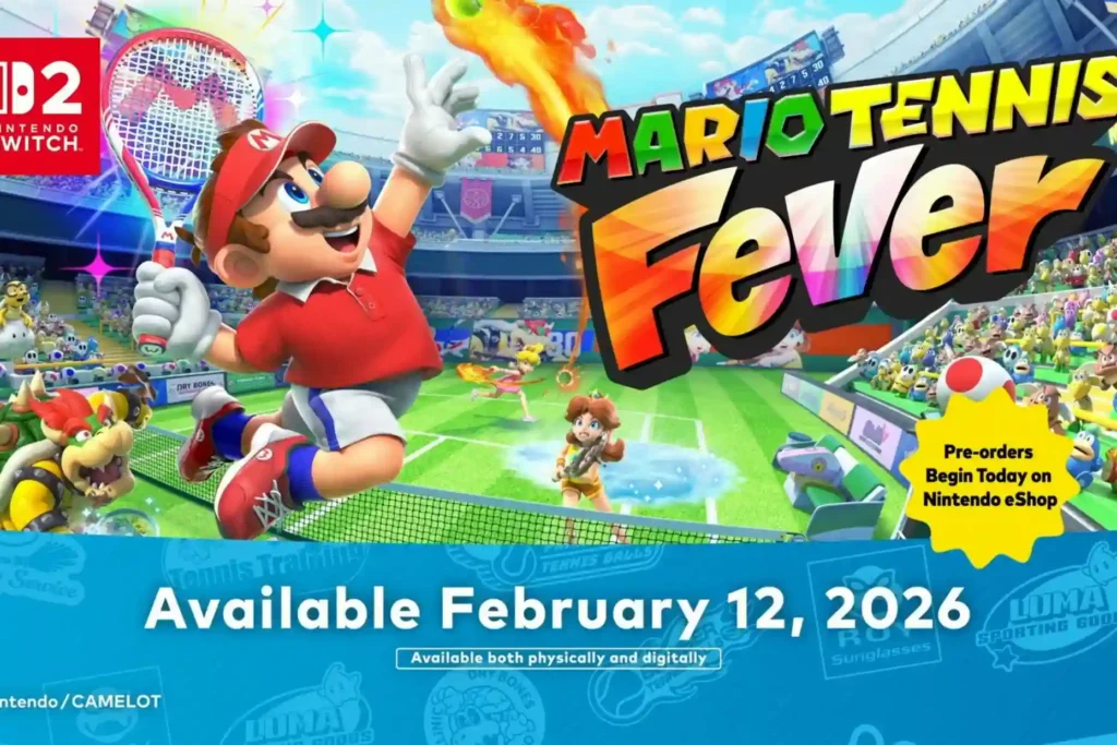 Νέο Mario Tennis Fever έρχεται με 30 μαγικές ρακέτες και 38 χαρακτήρες στο Switch