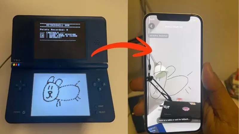 Έκαναν το Nintendo DSi να ζωγραφίζει με επαυξημένη πραγματικότητα και το αποτέλεσμα είναι εντυπωσιακό