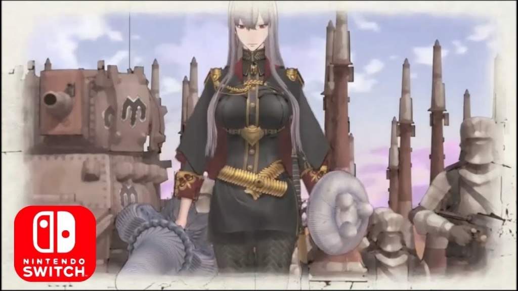 Valkyria Chronicles 1 Switch launch trailer