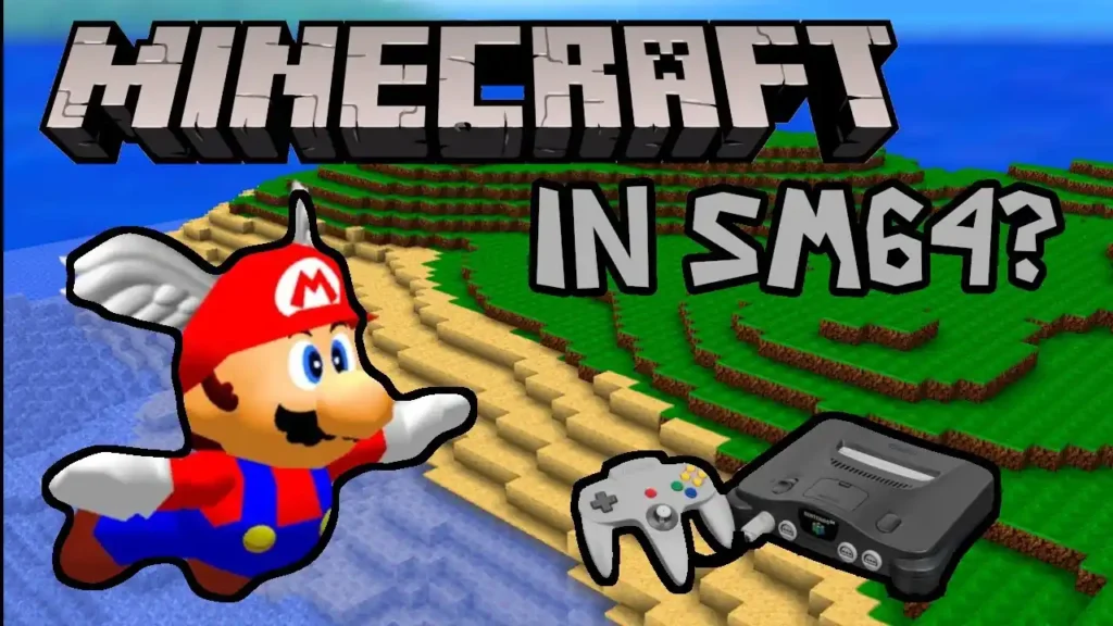 Minecraft ζωντανεύει μέσα στο Super Mario 64 στο Nintendo 64